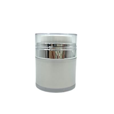 بطری کرم اکریلیک خالی 15 / 30 / 50 گرمی پمپ بدون هوا ابزارهای آرایش مسافرتی قابل حمل کانتینری