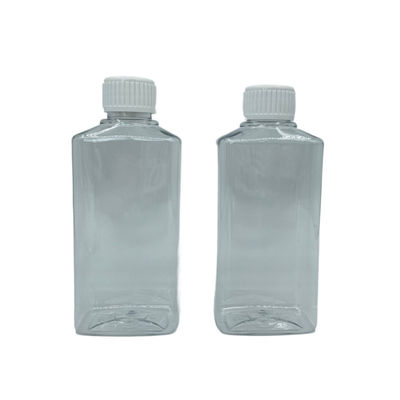 دهانشویه بطری پمپ PET Pump Pump 250ml Clear With Cap White