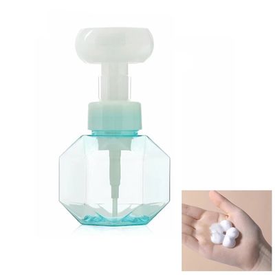 43mm Closure Flower Shape Foam Pump 5 Petal PP Shampoo Soap 0.68ml Dosage