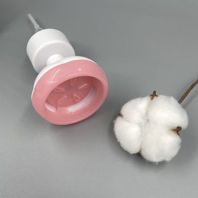 43mm Closure Flower Shape Foam Pump 5 Petal PP Shampoo Soap 0.68ml Dosage