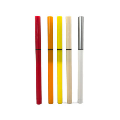 3g Slim Design Empty Pen Packaging Red Color Rotary Airtight Cosmetic Pen