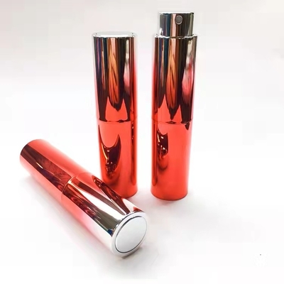 10ML UV Metalized Gradient Gold Color Customized Color Perfume Spray Container Personal Care Fragrance