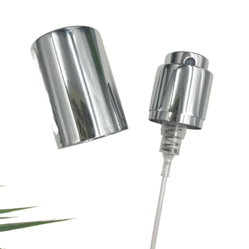 Refillable Perfume Pump Sprayer 15/400 0.07ML 0.09ML Dosage With Silver Collar