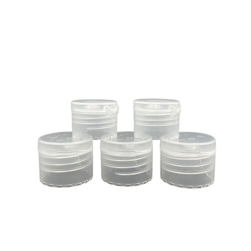Rigid Plastic Disc Top Flip Cap Screw 20/410 Ribbed / Smooth Finishing