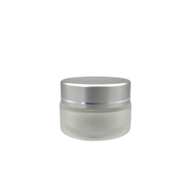Round 20g Custom Glass Cosmetic Jars Packaging Diameter 4.7cm Height 3.2cm