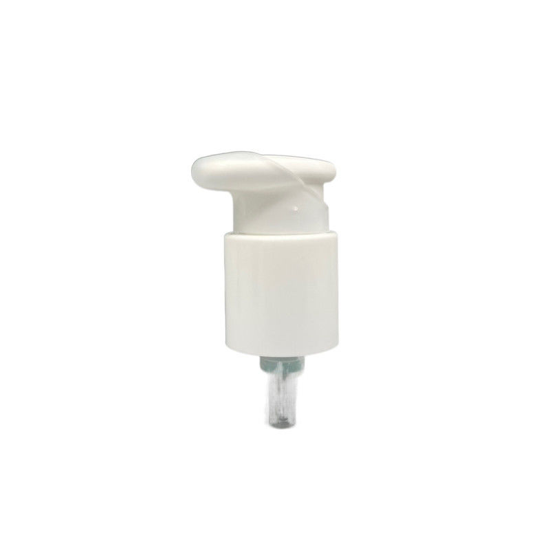 Double Lock Face Cream Pump Dispenser 0.5ML/T Dosage 24/410 304H Spring