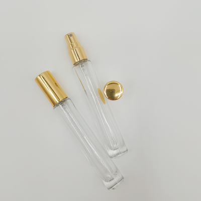 اسپری پمپ عطر درپوش کامل آلومینیومی 13/410 با بطری شیشه ای 10 میلی لیتری