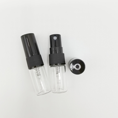 MSDS مینی بطری شیشه ای اسپری پمپ عطر 2 میلی لیتری سفارشی