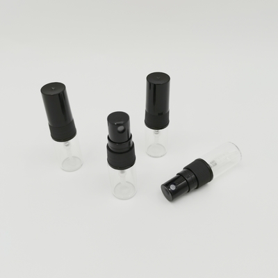 MSDS مینی بطری شیشه ای اسپری پمپ عطر 2 میلی لیتری سفارشی
