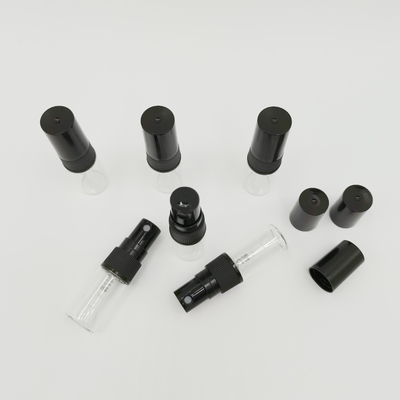 MSDS مینی بطری شیشه ای اسپری پمپ عطر 2 میلی لیتری سفارشی