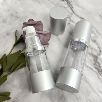 اسپری محرک یا لوسیون محرک درپوش آلومینیومی پایه شانه بطری بدون هوا