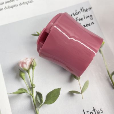 Macaron PP Disc Top Flip Cap Closures 24/410 28/410 برای بطری های مراقبت از پوست