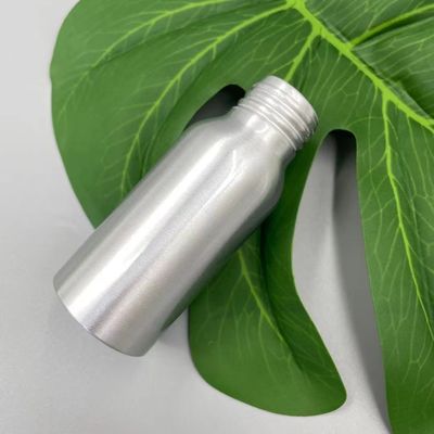 جلوگیری از نشت بطری آلومینیومی نقره ای 50 میلی لیتر 35*85 میلی متر گردن 24 میلی متر رنگ سفارشی