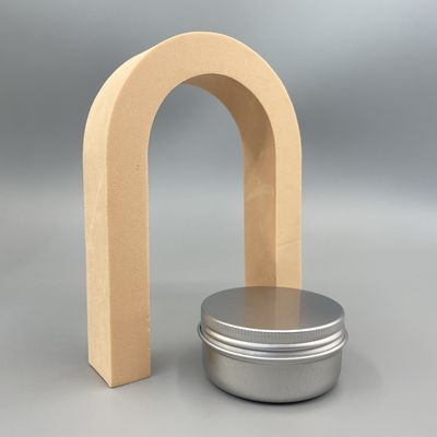 50 گرم شیشه آلومینیوم قلع 28*56 میلی متر مقاوم در برابر مواد شیمیایی برای مراقبت از پوست