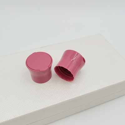 Macaron PP Disc Top Flip Cap Closures 24/410 28/410 برای بطری های مراقبت از پوست